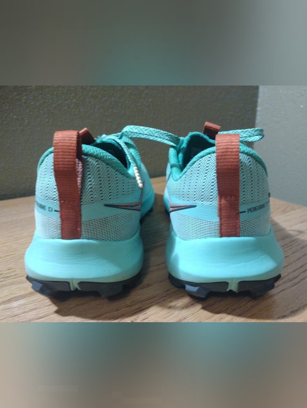 SAUCONY Peregrine 13 Women's Size 9. Sprig/Canopy (Mint Green) Off Road Trail - Picture 16 of 16